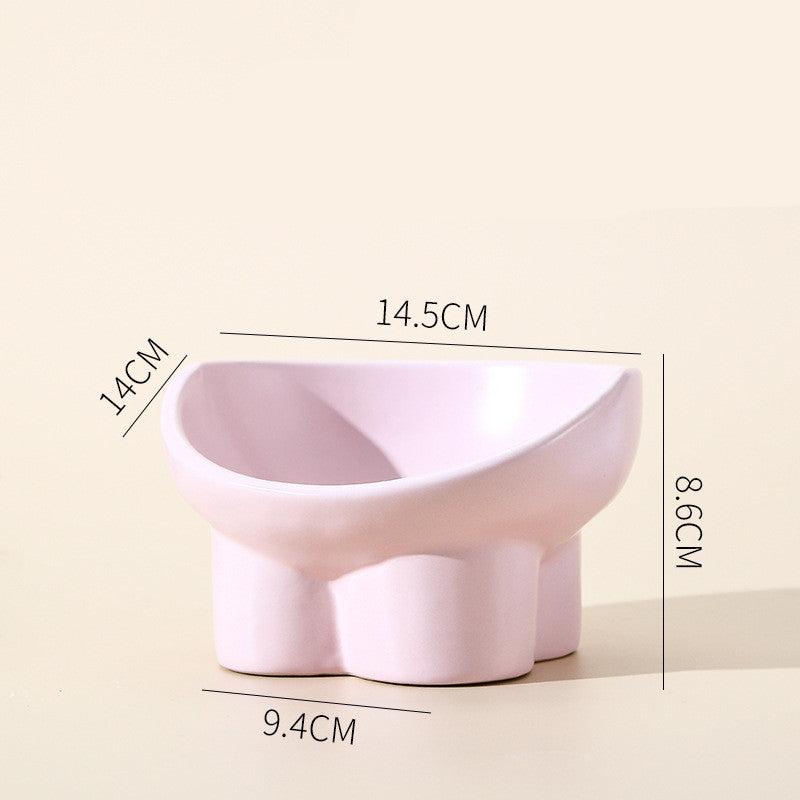 SWEETHEART CERAMIC PET BOWL