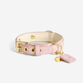 Pink & Cream Dog Collar